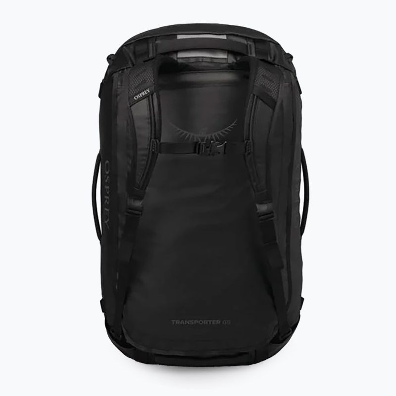 Osprey Transporter Duffel borsa da viaggio 65 l raven nero 3