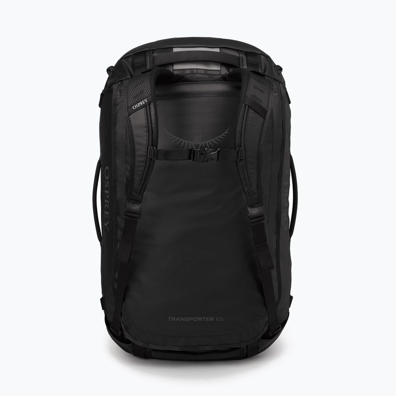 Osprey Transporter Duffel borsa da viaggio 65 l raven nero 3