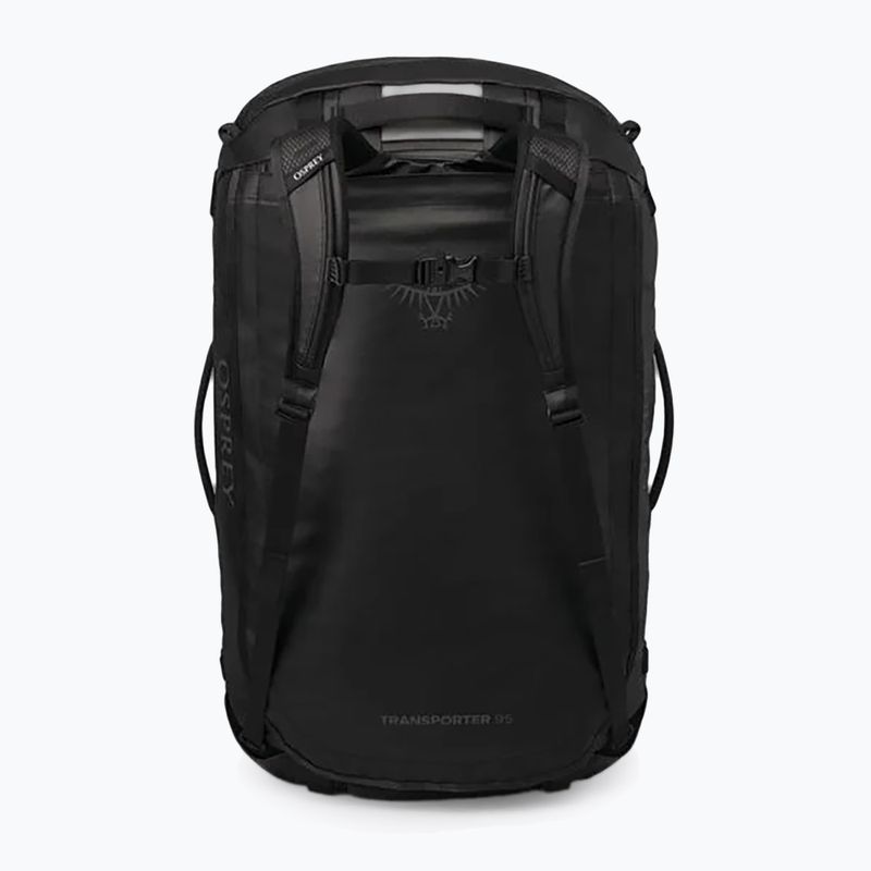 Osprey Transporter Duffel 95 l raven black borsa da viaggio 3