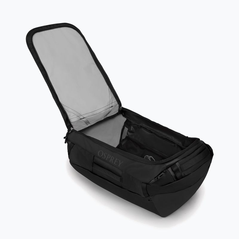 Osprey Transporter Duffel 95 l raven black borsa da viaggio 4