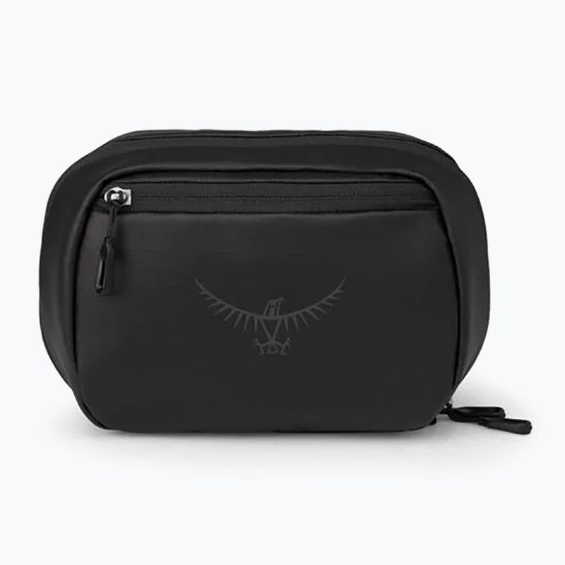 Osprey Transporter Kit da toilette grande nero corvino
