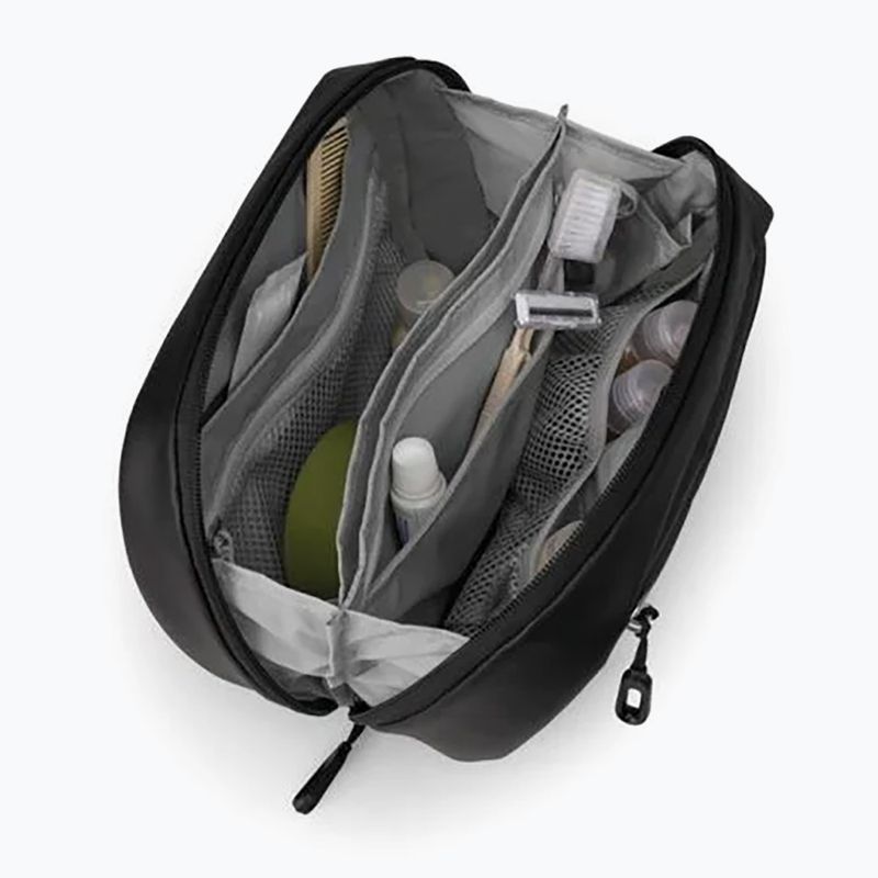 Osprey Transporter Kit da toilette grande nero corvino 4