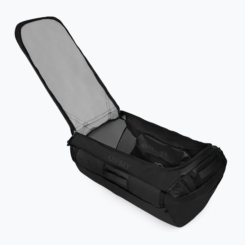 Osprey Transporter Duffel 150 l raven black borsa da viaggio 4