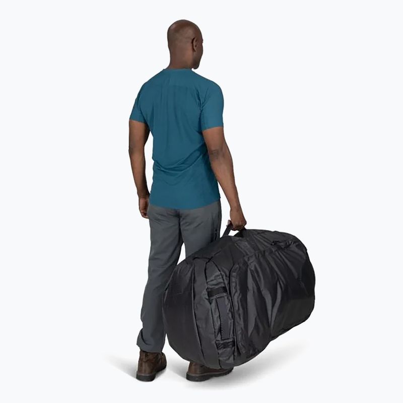 Osprey Transporter Duffel 150 l raven black borsa da viaggio 7