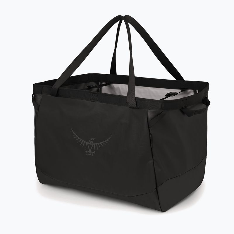 Borsa da viaggio Osprey Transporter Gear Tote 60 l raven black/black 3