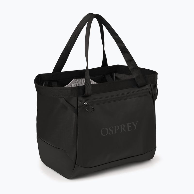 Borsa da viaggio Osprey Transporter Gear Tote 28 l raven black 2