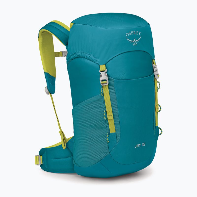 Zaino da trekking per bambini Osprey Jet 18 l blue spikemoss 2