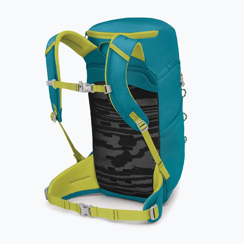 Zaino da trekking per bambini Osprey Jet 18 l blue spikemoss 3