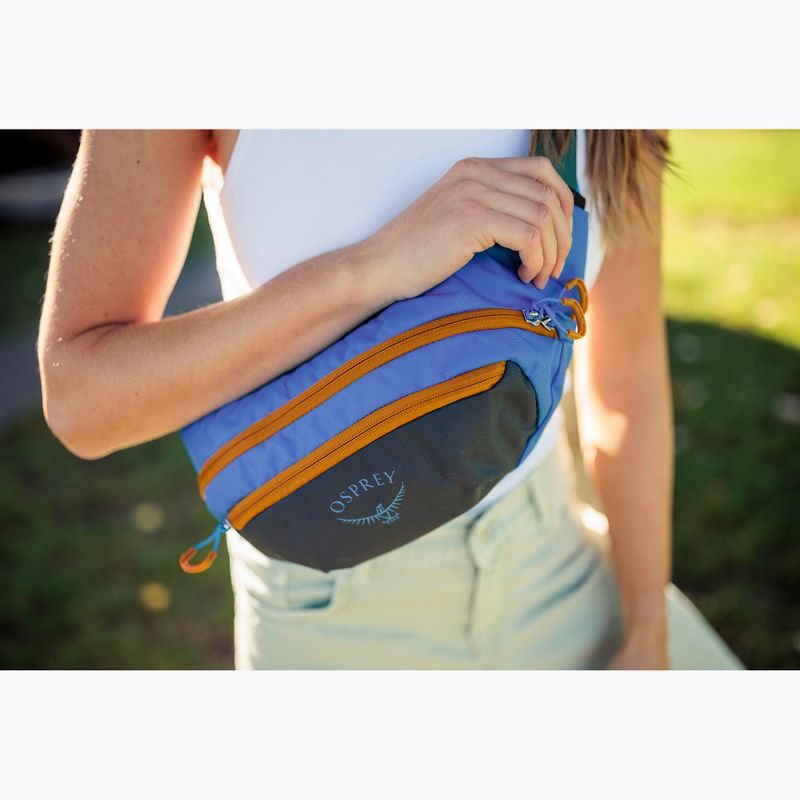 Osprey Daylite Waist Earth 2 l antracite scuro/blu fiamma sacca renale 11