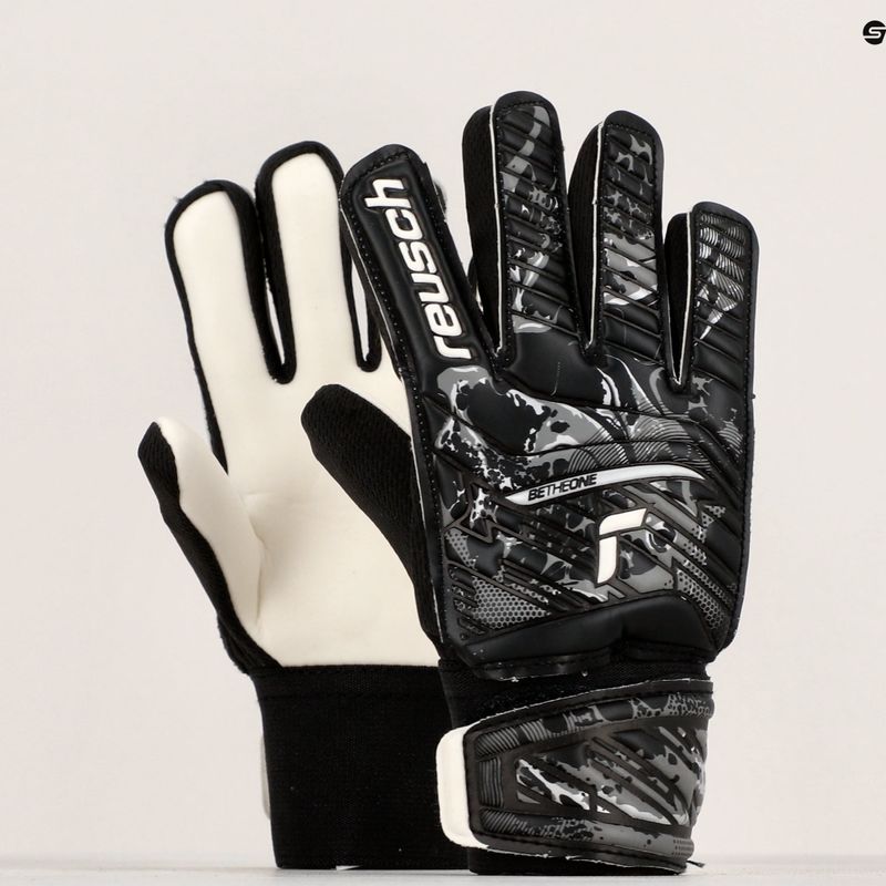Guanti da portiere per bambini Reusch Attrakt Starter Solid nero 9