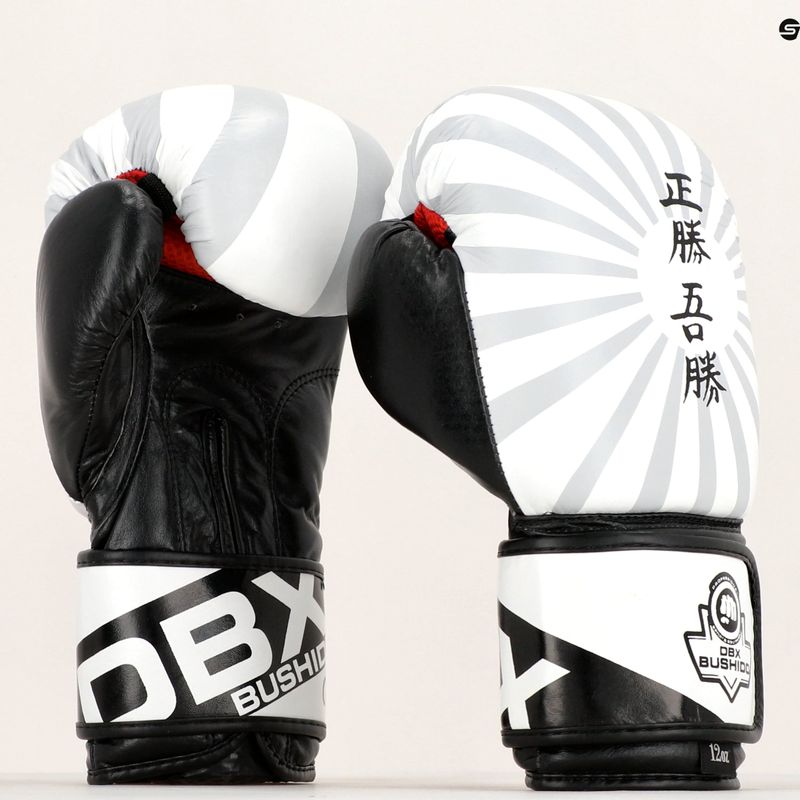 DBX BUSHIDO "Japan" guantoni da boxe bianchi B-2v8 21