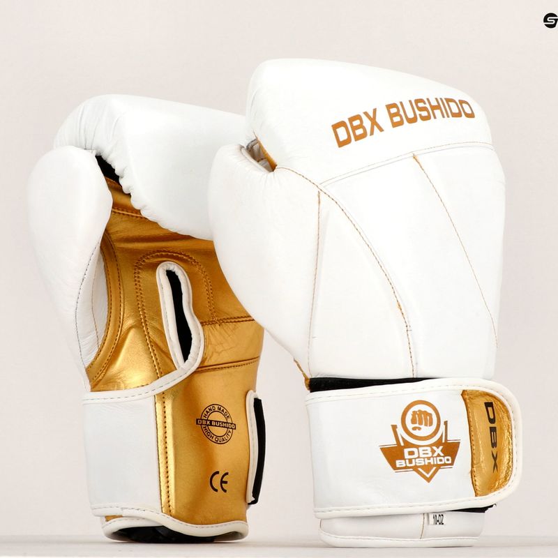 DBX BUSHIDO Martello guantoni da boxe bianchi B-2V19 17