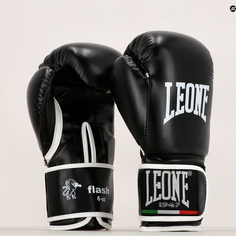 LEONE 1947 Flash Junior guantoni da boxe per bambini nero 14