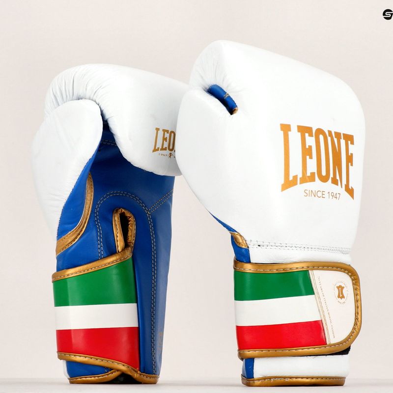 Guantoni da boxe LEONE 1947 Italia '47 bianco 8