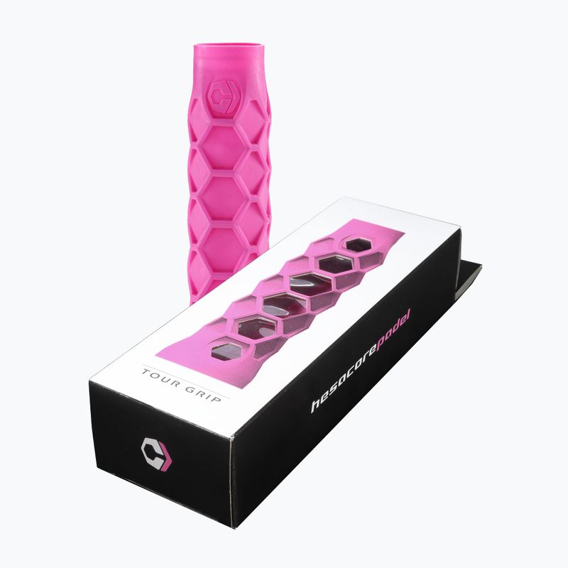 Supporto per racchetta da padel Bullpadel Hesacore Tour Grip Woman fuchsia 2