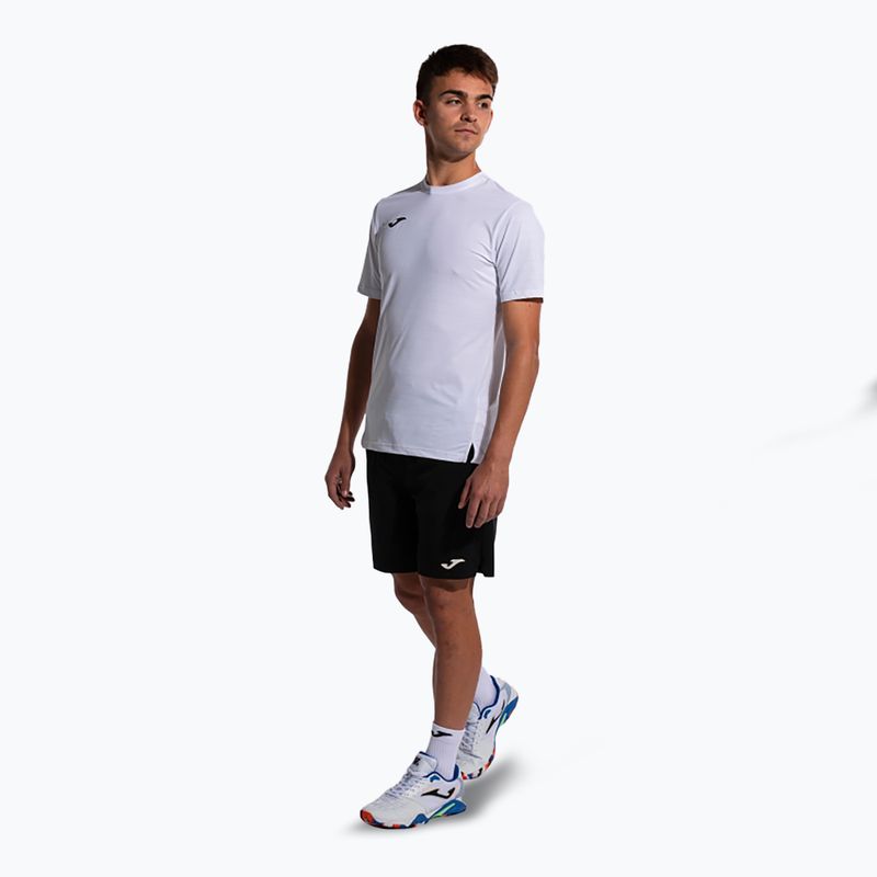 Camicia da tennis da uomo Joma Torneo bianco 2