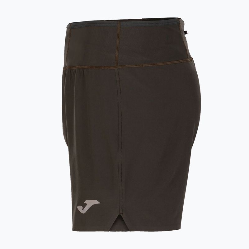 Pantaloncini da corsa Joma R-Combi da uomo, color kaki 4