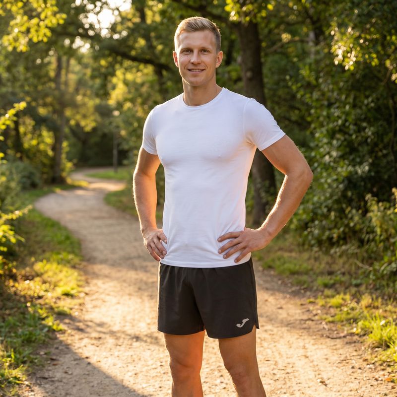 Pantaloncini da corsa Joma R-Combi da uomo, color kaki 13
