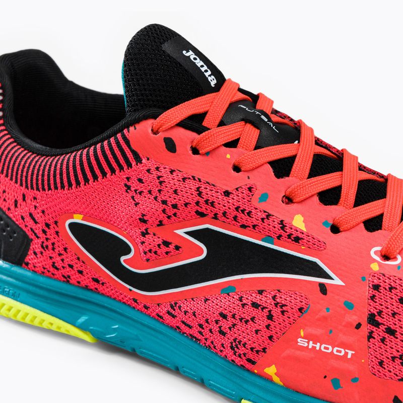 Scarpe da calcio Joma Tactico IN da uomo corallo/turchese 10