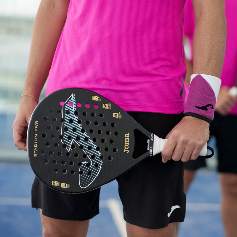 Joma Stadium PWR Racchetta da paddle nero/turchese 11