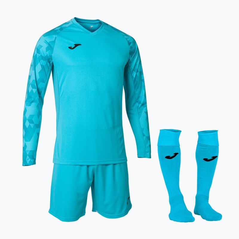Joma Zamora VII fluor kit portiere turchese