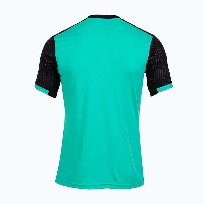 Camicia da tennis da uomo Joma Montreal verde/nero 5