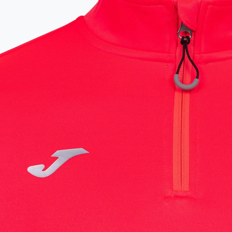 Felpa Joma Running Night fluor coral da uomo 3