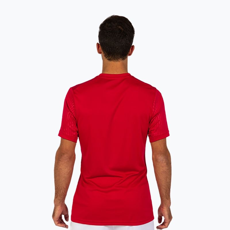 Camicia da tennis da uomo Joma Montreal rosso 2