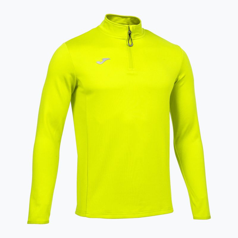 Felpa da uomo Joma Running Night fluor giallo 4