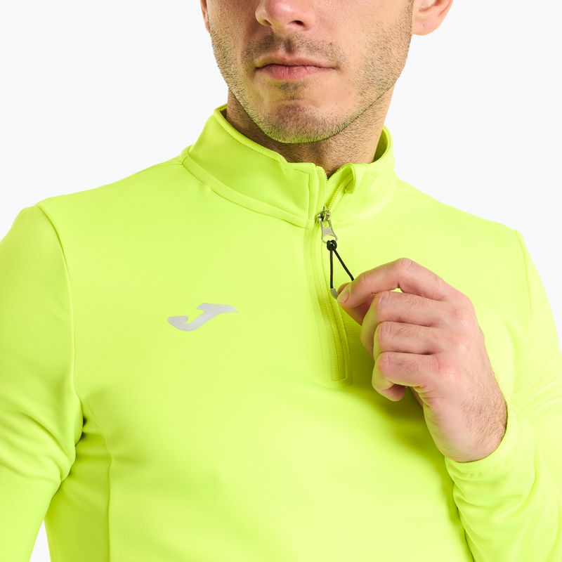 Felpa da uomo Joma Running Night fluor giallo 3