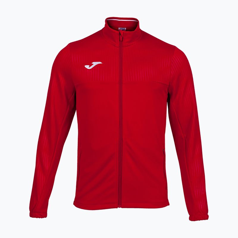 Felpa da tennis da uomo Joma Montreal Full Zip rosso