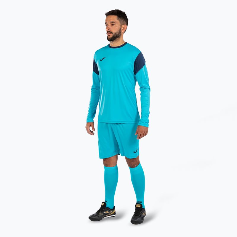 Kit portiere Joma Phoenix GK turchese/navy