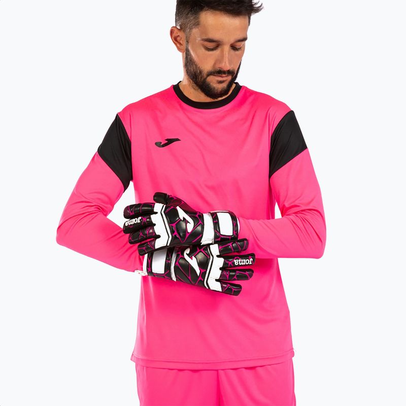 Joma Phoenix GK fluor rosa/nero kit portiere 3