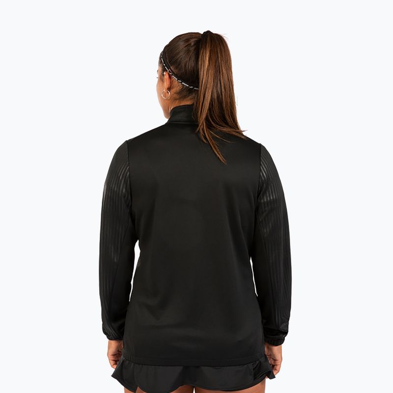 Felpa tennis donna Joma Montreal Full Zip nero 5