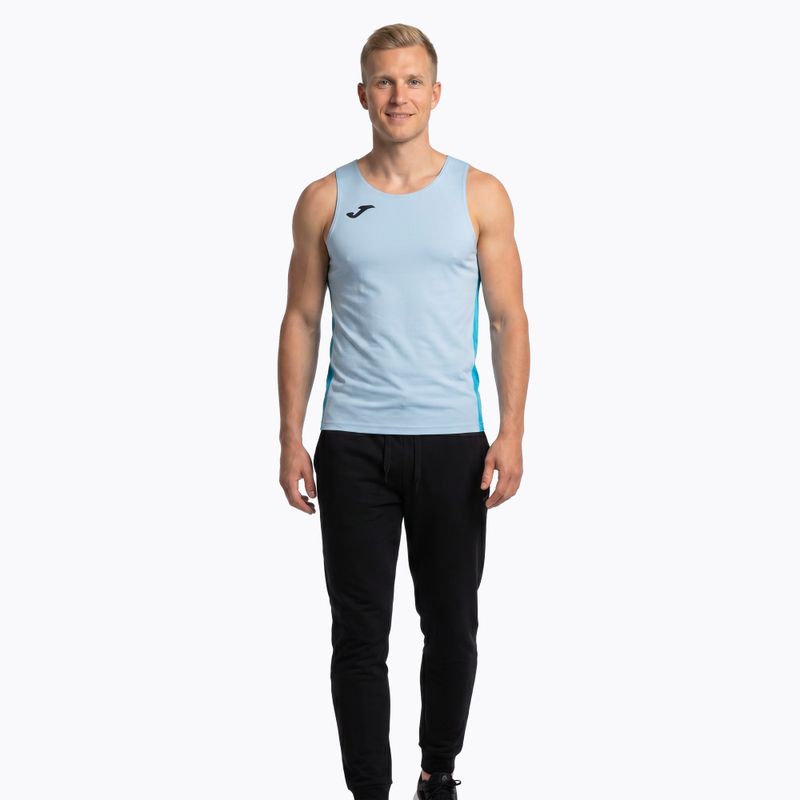 Canotta da running Joma R-Winner da uomo, blu cielo 2