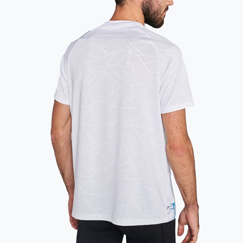 Maglia da corsa Joma Elite IX da uomo, bianco 3