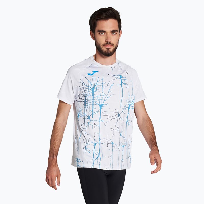 Maglia da corsa Joma Elite IX da uomo, bianco 4