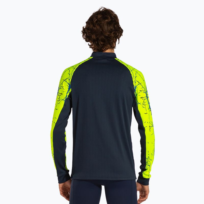 Felpa da corsa Joma Elite IX fluor giallo uomo 3