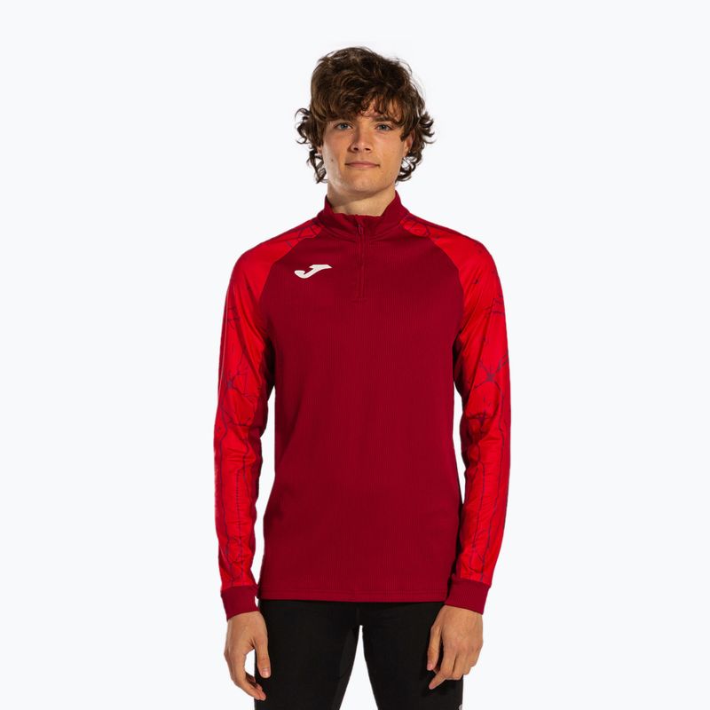 Felpa da corsa Joma Elite IX rosso uomo 3