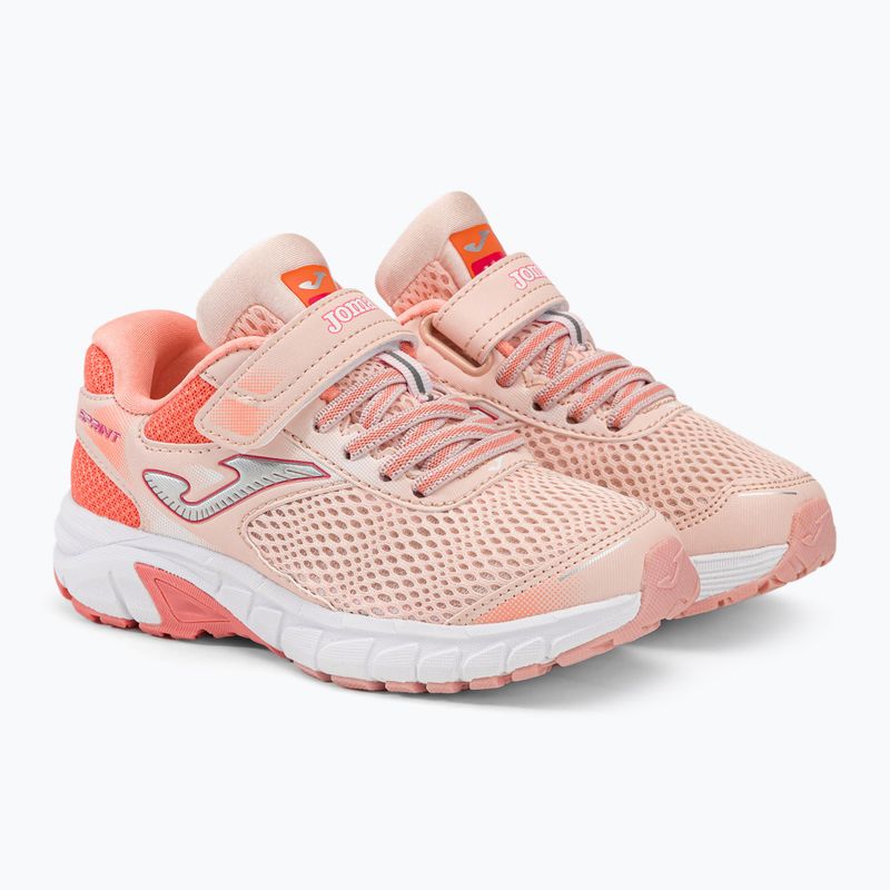 Scarpe da corsa Joma J.Sprint rosa per bambini 4