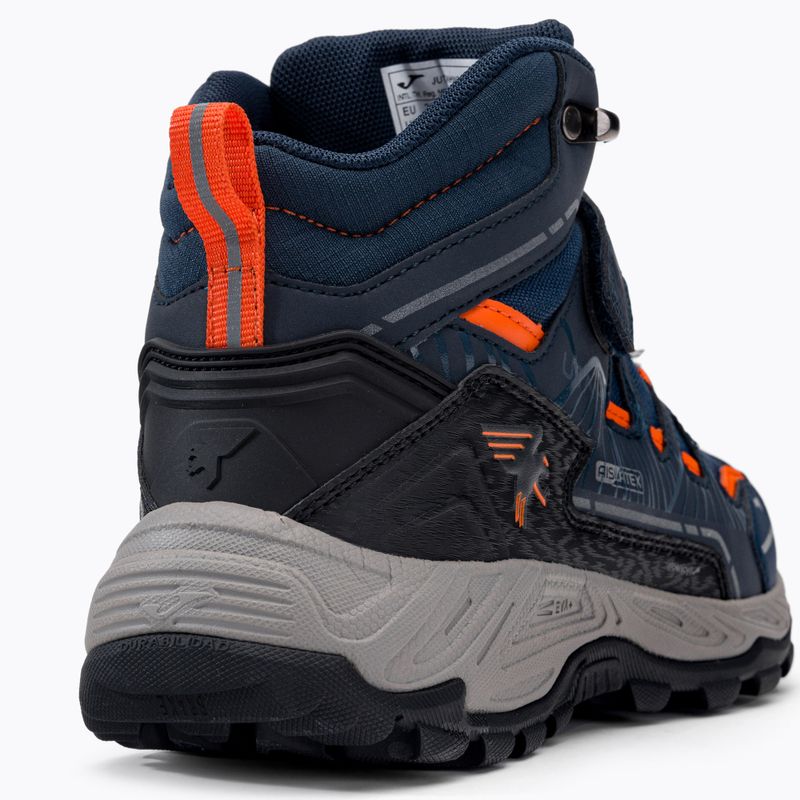 Joma J.Utah Jr scarponi da trekking per bambini navy/arancio fluor 8