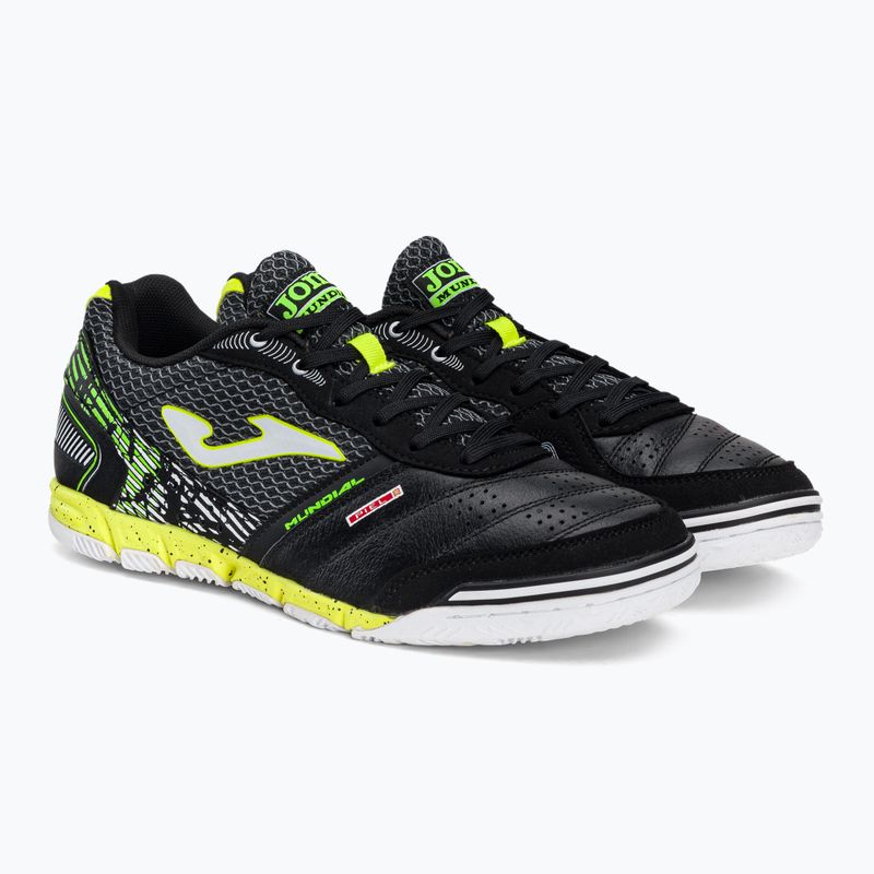 Scarpe da calcio da uomo Joma Mundial IN nero 4