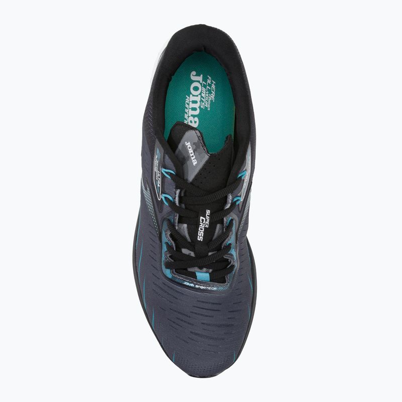 Scarpe da corsa Joma R.Super Cross grigio/turchese da uomo 6