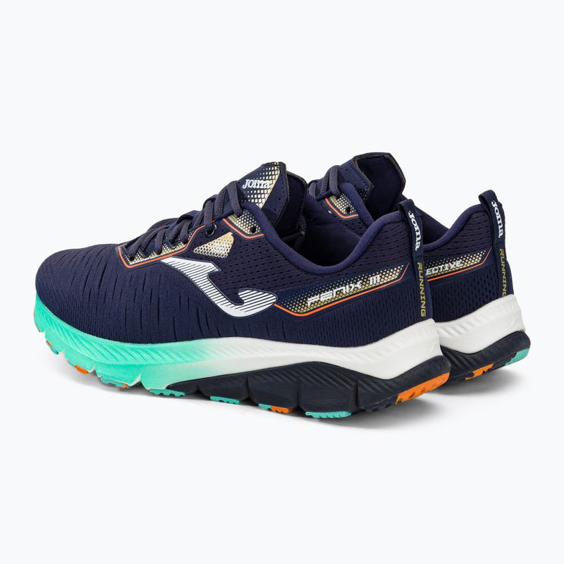 Scarpe da corsa da uomo Joma R.Fenix navy turchese 3