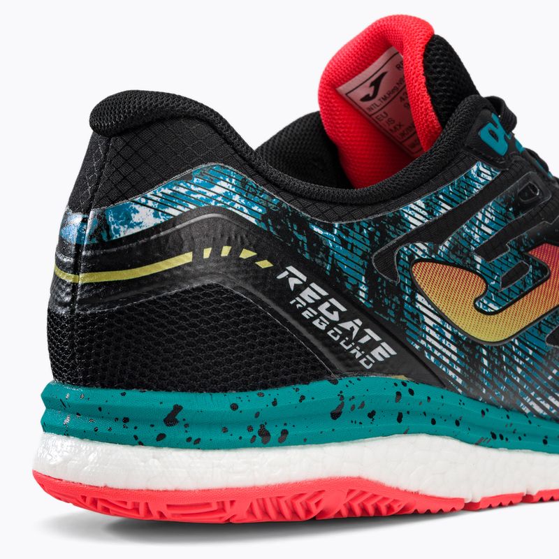 Scarpe da calcio Joma Regate Rebound IN da uomo, nero 8