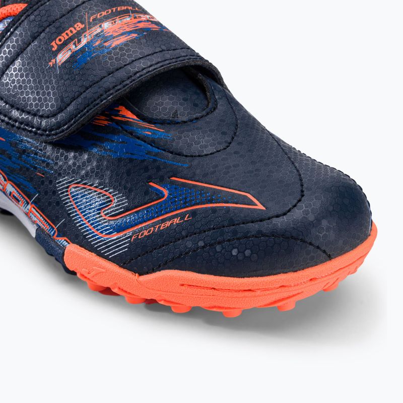 Scarpe da calcio Joma Super Copa TF marino per bambini 7