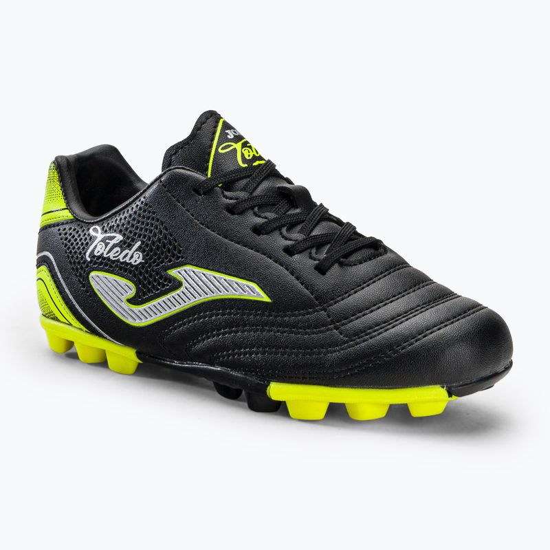 Scarpe da calcio Joma Toledo HG da bambino, nero