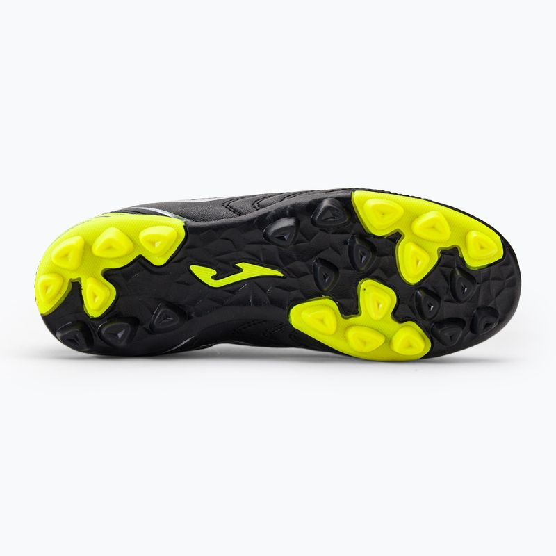 Scarpe da calcio Joma Toledo HG da bambino, nero 4