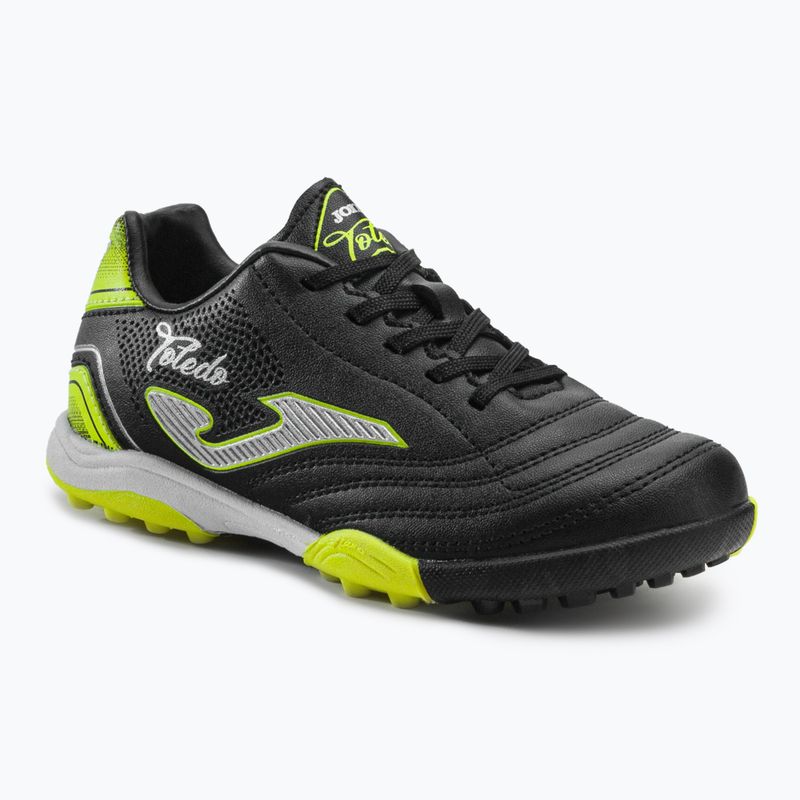 Scarpe da calcio Joma Toledo TF per bambini, nero