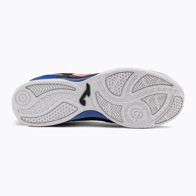 Scarpe da calcio da uomo Joma Top Flex IN nero/royal 4